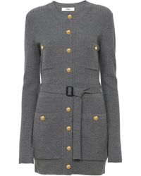 Chloé - Chloé Fitted Knit Long Cardigan - Lyst