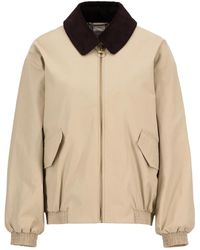 Barbour - The Edit By Alexa Anna Showerproof Bomber Jacket - Lyst