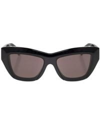Bottega Veneta - Eyewear Cat-Eye Frame Sunglasses - Lyst