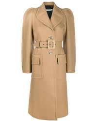Givenchy - Single-Breasted Belted Coat - Lyst