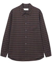 DUNST - Check Flannel Shirt - Lyst