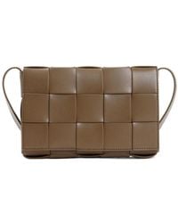 Bottega Veneta - Cassette Woven Medium Shoulder Bag - Lyst