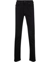 DIESEL - Sleenker Logo Patch Slim-Fit Jeans - Lyst