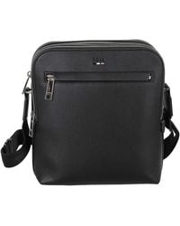 BOSS - Boss Ray Big Ns Zip Shoulder Bag - Lyst