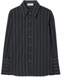 Tory Burch - Striped Buttoned Shirt - Lyst
