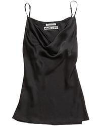 Acne Studios - Sleeveless Draped Top - Lyst