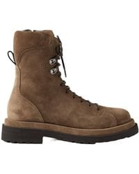 Brunello Cucinelli - Round-Toe Ankle Boots - Lyst