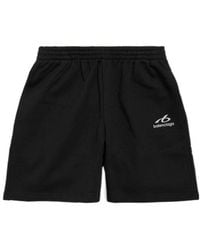 Balenciaga - Bodies Logo Detailed Shorts - Lyst
