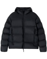 EA7 - Hooded Padded Jacket - Lyst