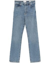 FRAME - Belt Loop Denim Trousers - Lyst
