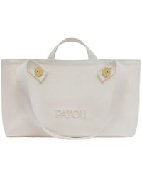 Patou - Button Detail Tote Bag - Lyst