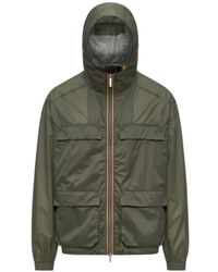 K-Way - Zip-Front Hooded Jacket - Lyst
