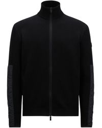 Moncler - Tricot Zip-Up Jacket - Lyst