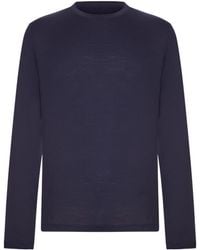 Herno - Long-Sleeve Wool T-Shirt - Lyst