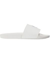 Polo Ralph Lauren - Plain Pool Slides - Lyst