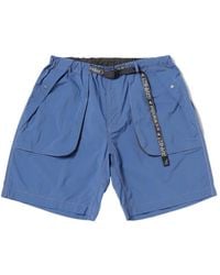and wander - X Gramicci Brushed Nylon Shorts - Lyst