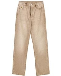 By Malene Birger - Washed-Finish Straight-Leg Jeans - Lyst