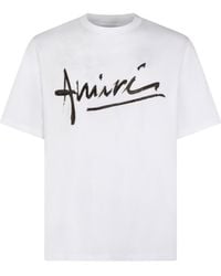 Amiri - Script T-Shirt - Lyst