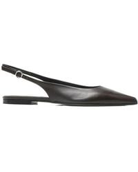 Aeyde - Pointed-Toe Flat Sandals - Lyst