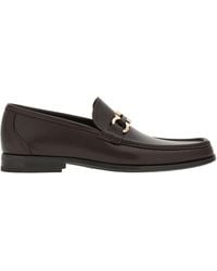 Ferragamo - Gancini Horse Buckle Loafers - Lyst