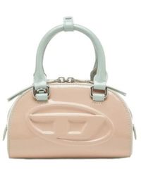 DIESEL - 1 Dr Dome Embossed Logo Crossbody Bag - Lyst