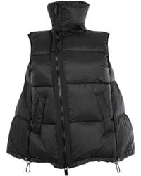 Sacai - Zipped Puffer Vest - Lyst