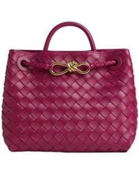 Bottega Veneta - Andiamo Small Tote Bag - Lyst