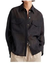 Marella - Cotton And Silk Voile Shirt - Lyst
