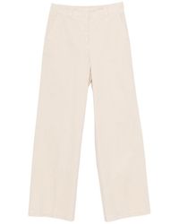 Peserico - Concealed-Fastening Wide-Leg Trousers - Lyst