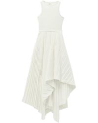 McQueen - Cotton And Paper-Blend Maxi Dress - Lyst