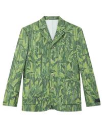 KENZO - Chiku-Rin Camo' Tailored Jacket - Lyst