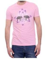 Armani Jeans - Logo Details T-Shirt - Lyst