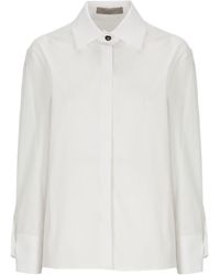 D.exterior - Concealed Placket Shirt - Lyst