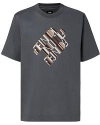 Fendi - Short-Sleeved T-Shirt - Lyst