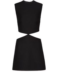 Valentino - Sleeveless Cut-Out Minidress - Lyst
