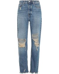 Tommy Hilfiger - Ripped Detailing Jeans - Lyst