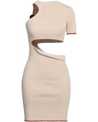 Jacquemus - Two-Tone Knitted Bodycon Dress - Lyst
