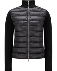 Moncler - Padded Zip Cardigan - Lyst