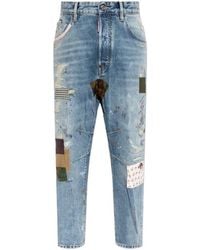 DSquared² - Kawaii Patchwork Jeans - Lyst