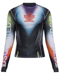 DSquared² - Graphic-Print Long-Sleeve T-Shirt - Lyst