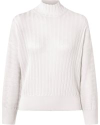Proenza Schouler - Luiza Ribbed-Knit Turtleneck Sweater - Lyst