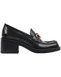 Chloé - Chloé Dakota Heeled Loafers - Lyst