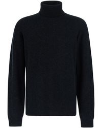 Roberto Collina - Turtleneck Knitted Sweater - Lyst