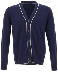 Eleventy - Double-Layered Cardigan - Lyst