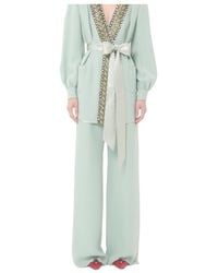 Valentino - Cady Couture Trousers - Lyst