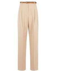 Max Mara - Studio Mstadunco Pleated Pants - Lyst