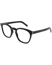Saint Laurent - Eyewear Square Frame Glasses - Lyst