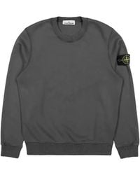 Stone Island - Compass-Badge Sweatshirt - Lyst