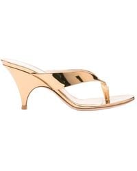 Gianvito Rossi - Silk Sandals - Lyst