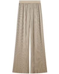 JOSEPH - Amber Pleated Satin Trousers - Lyst